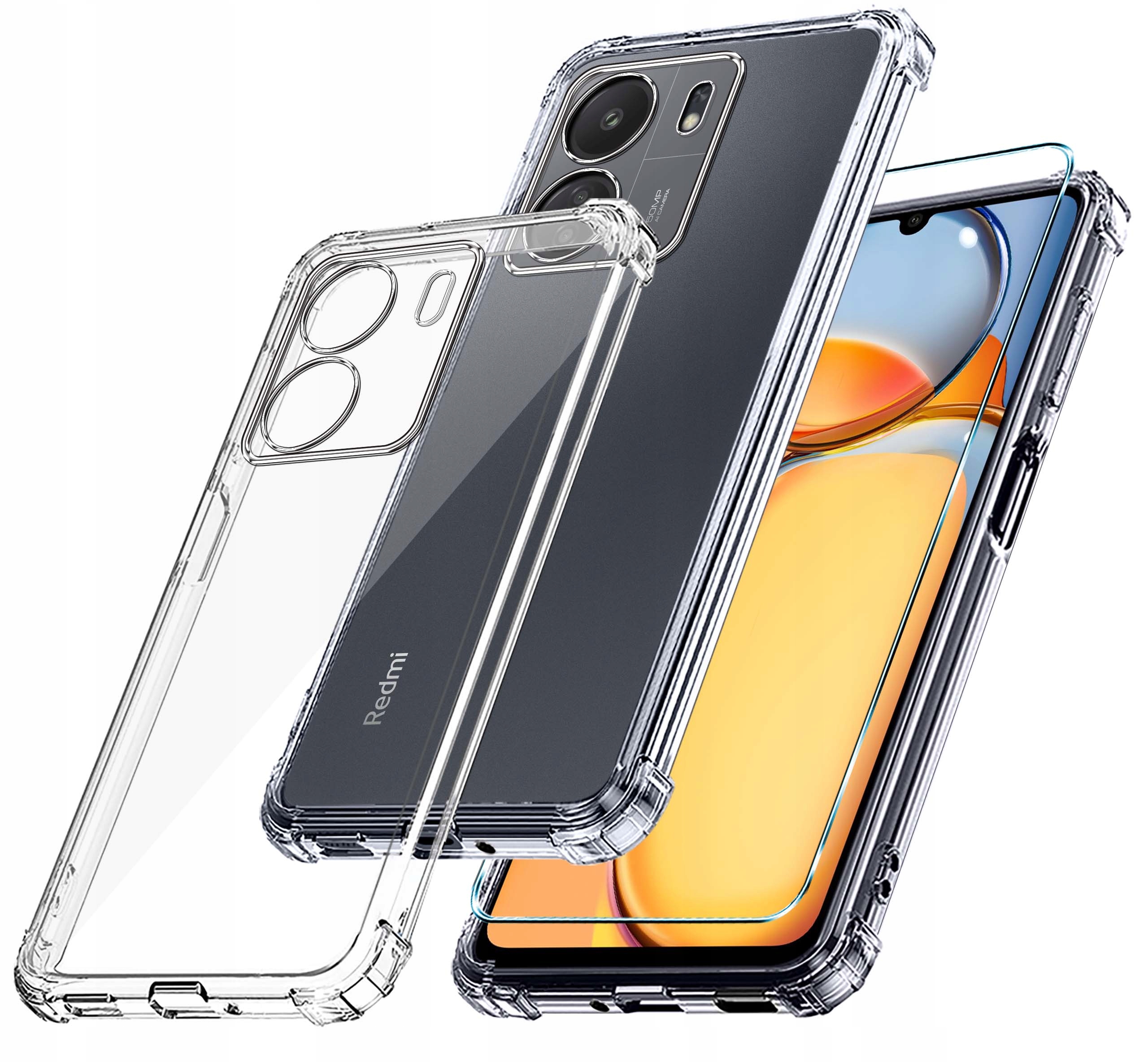 Etui do Xiaomi Redmi 13C | Poco C65 ANTI-SHOCK – Ochrona na najwyższym poziomie