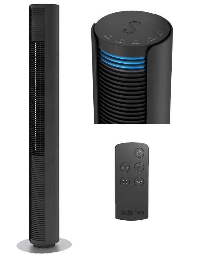 Wygodne sterowanie pilotem i panelem dotykowym