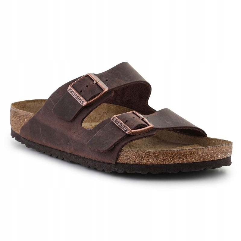 Klapki Birkenstock Arizona FL WB Habana 452761 – Komfort i styl na każdą okazję