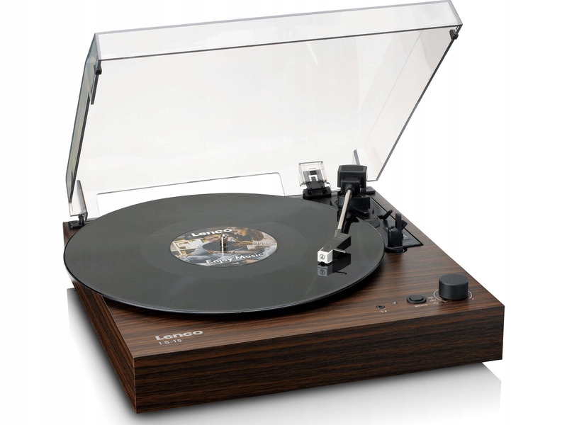 Gramofon Lenco LS-15WD z wbudowanymi głośnikami i Bluetooth – Klasyka w nowoczesnym wydaniu