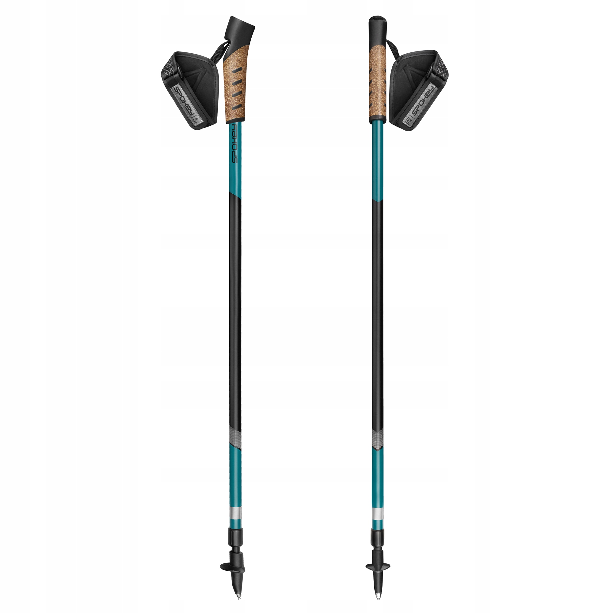 Teleskopowe kije Nordic Walking Spokey PEAK – Idealny towarzysz aktywności na świeżym powietrzu
