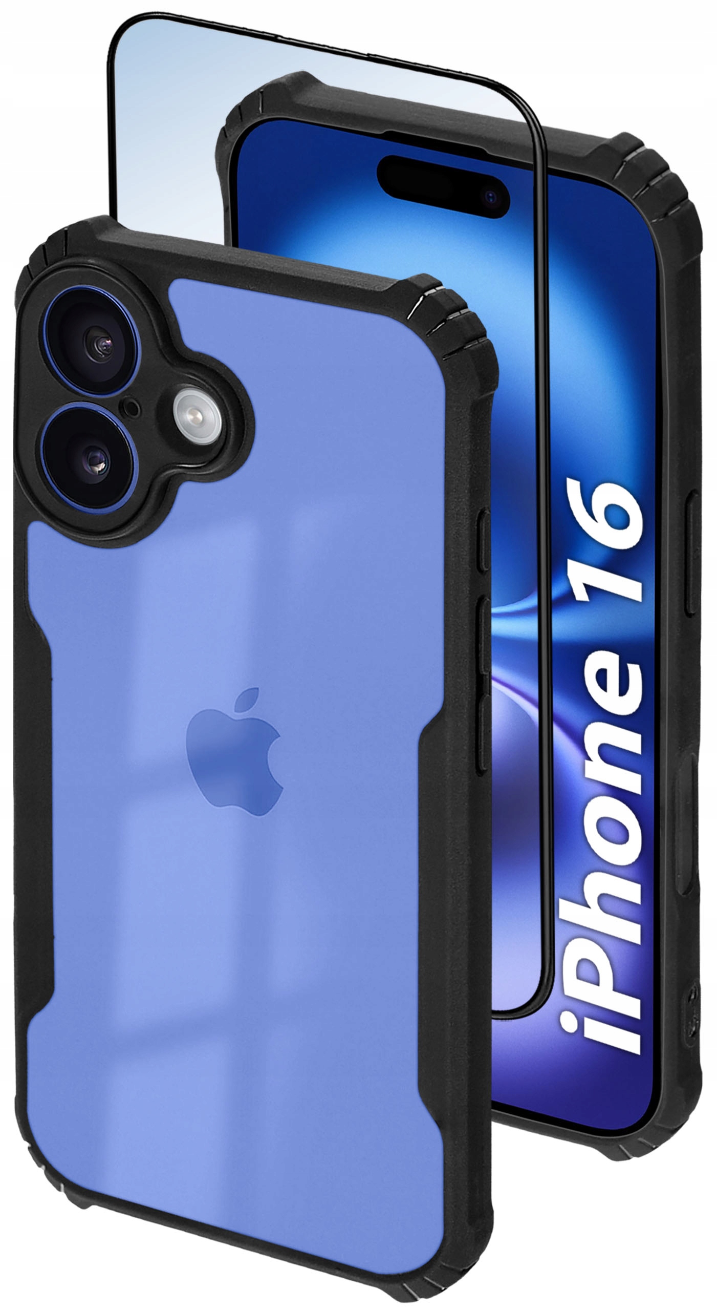 Etui do iPhone 16 ANTI-SHOCK MATT CLEAR CASE – Ochrona i styl w jednym