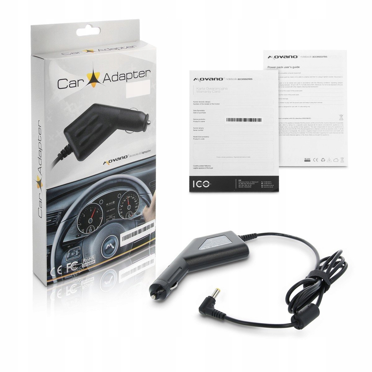 Wysoka moc i kompatybilność z wieloma modelami laptopów