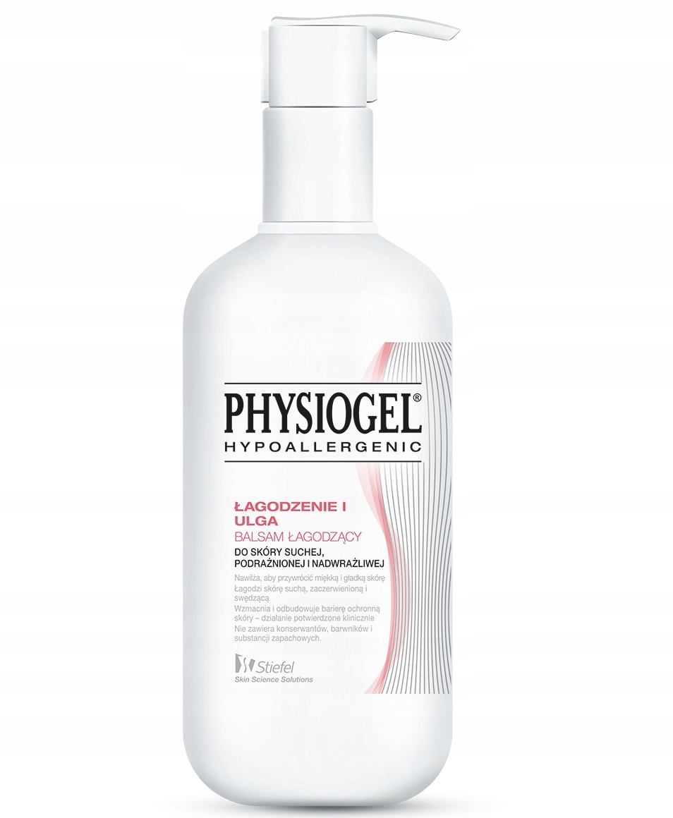 Physiogel Łagodzenie i Ulga Balsam łagodzący do ciała 400ml – pielęgnacja dla suchej skóry