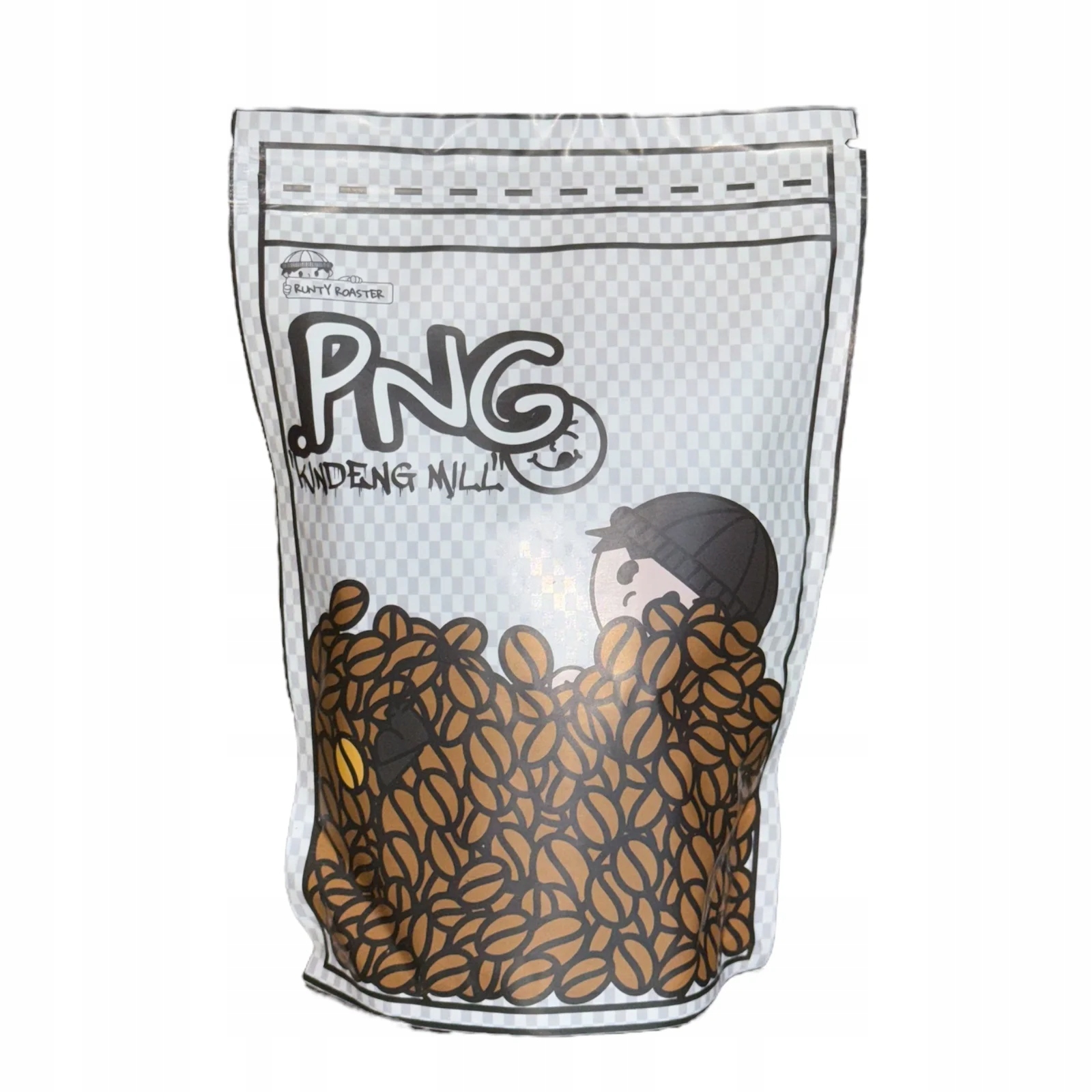Runty Roaster - Kawa ziarnista Papua Nowa Gwinea Kindeng Mill Natural 250 g