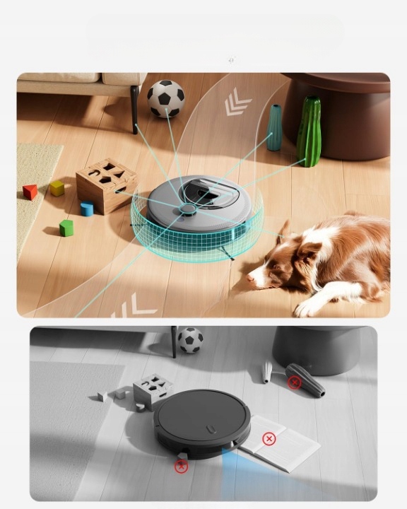 Wydajna nawigacja laserowa dToF dla precyzyjnego sprzątania