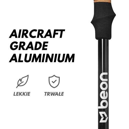 Aluminiowe kije trekkingowe