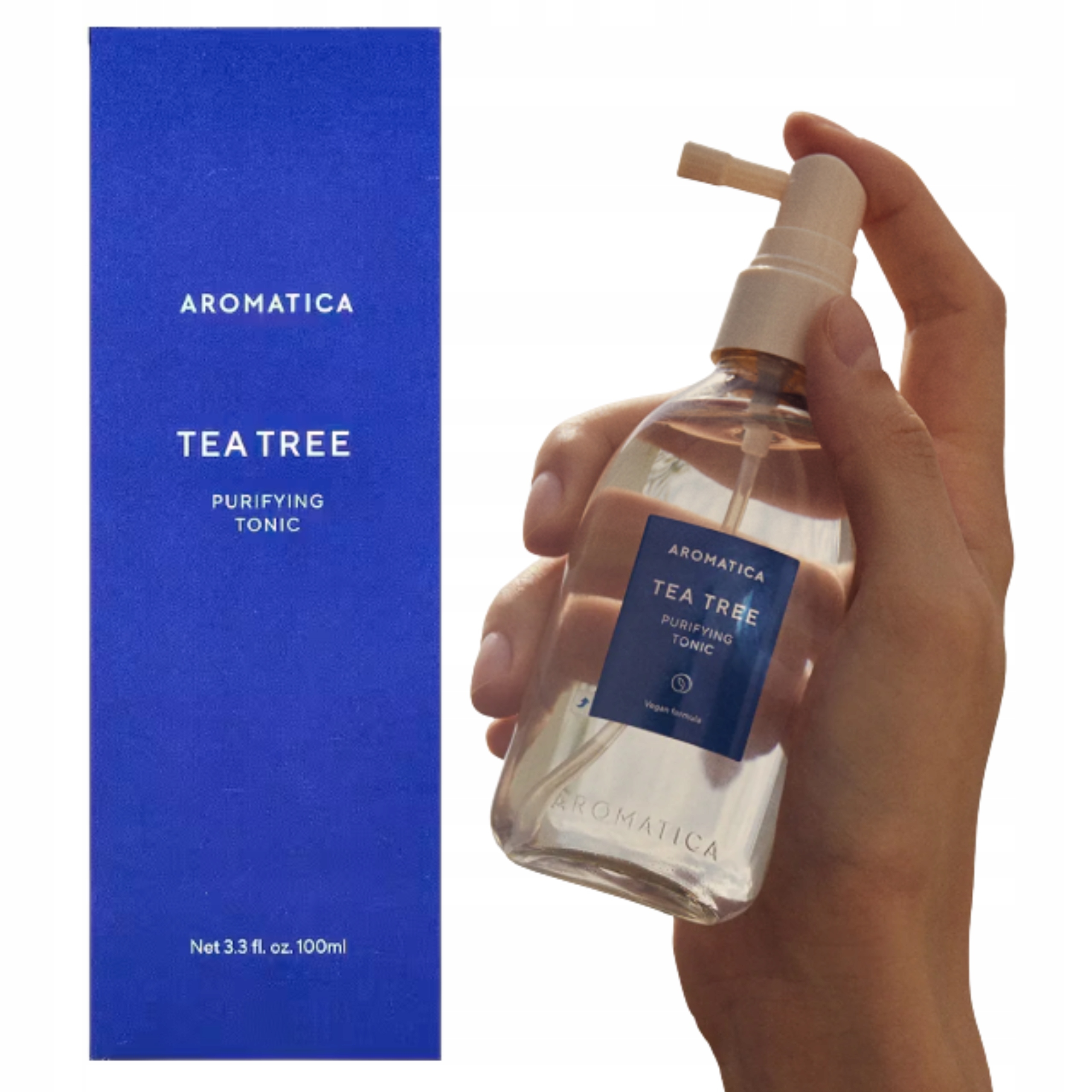 AROMATICA Tea Tree Purifying Tonic – Oczyszczający tonik do skóry głowy