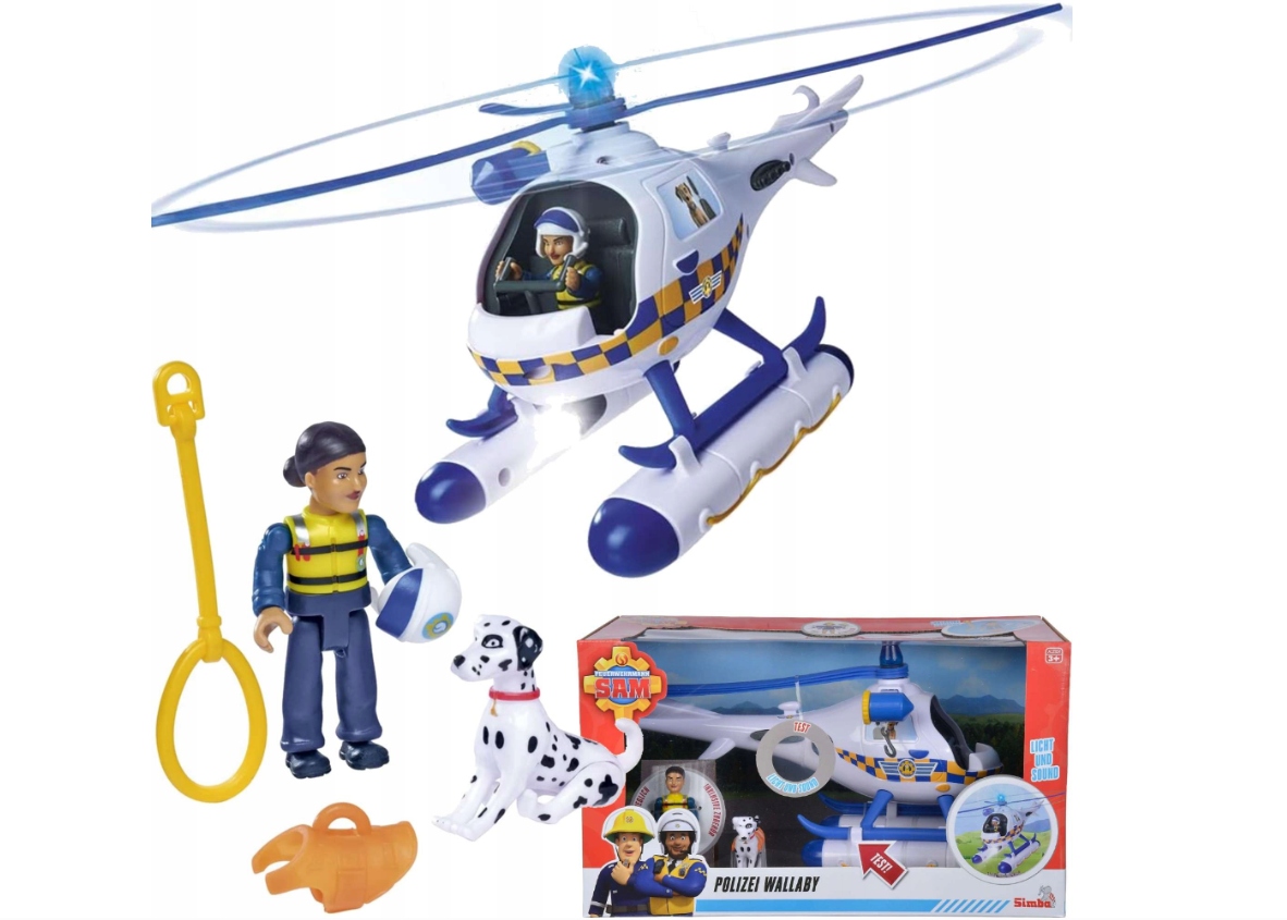 Ekscytujące przygody z helikopterem policyjnym