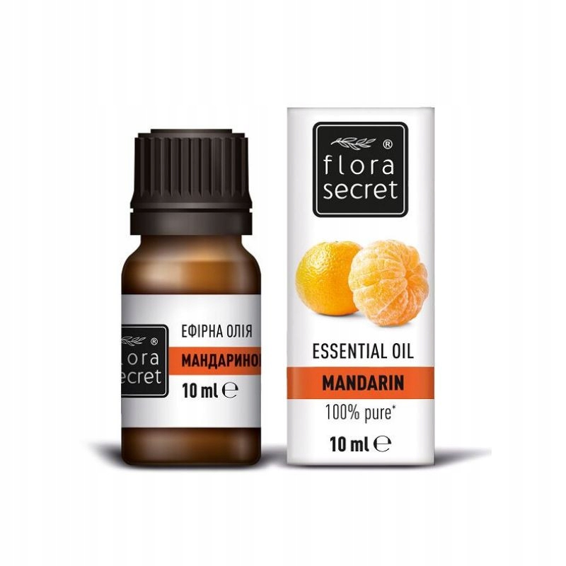 Olejek eteryczny Mandarynka Flora Secret 10 ml – aromat dla Twojego domu