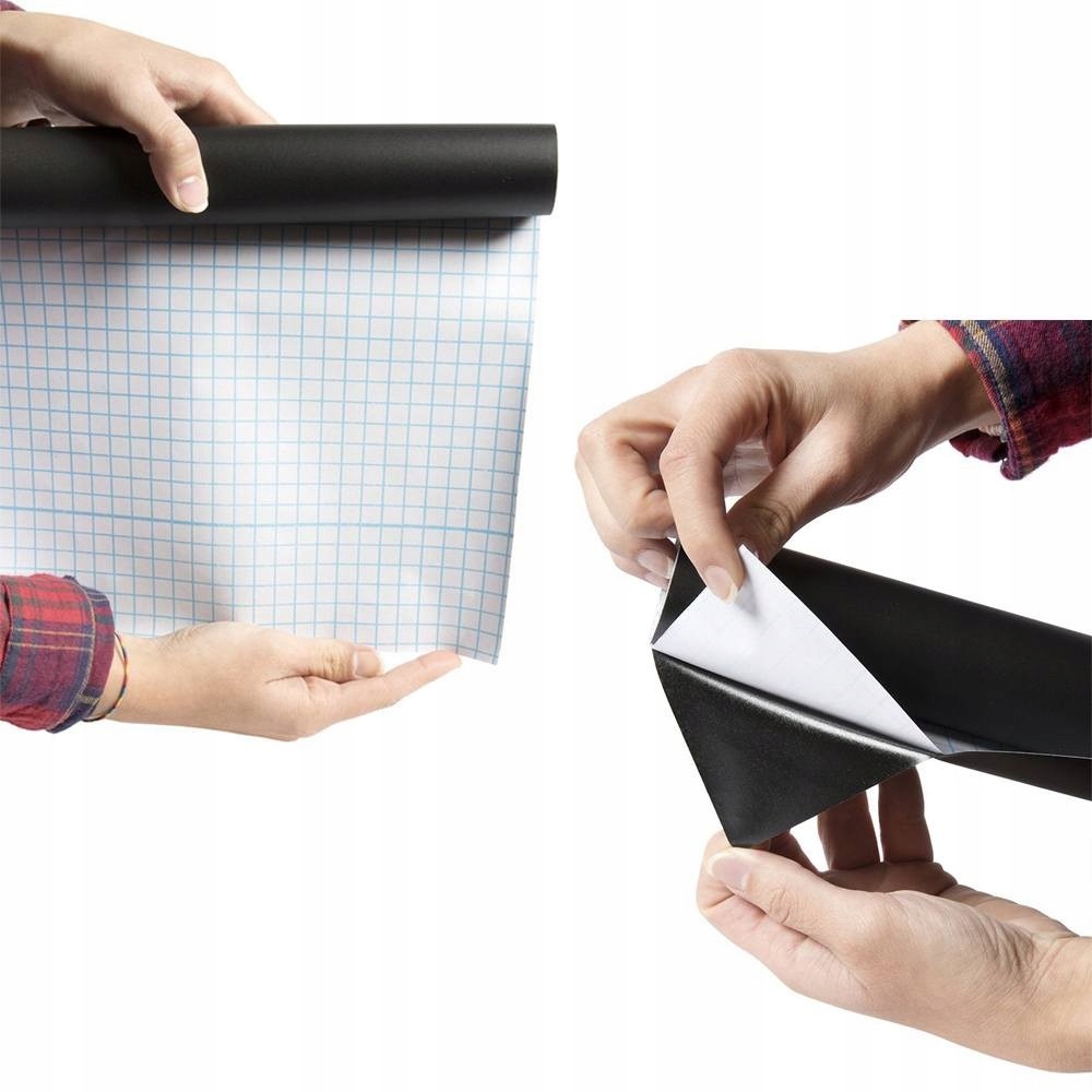 Samoprzylepna tablica kredowa – łatwe mocowanie i przemieszczanie