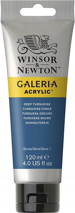 Farba akrylowa Winsor & Newton Galeria Acrylic 120 ml – Głęboki turkus 232
