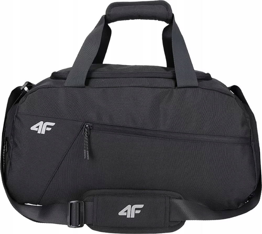 Torba sportowa 4F U052 - czarna 4FAW23ABAGU052 20S