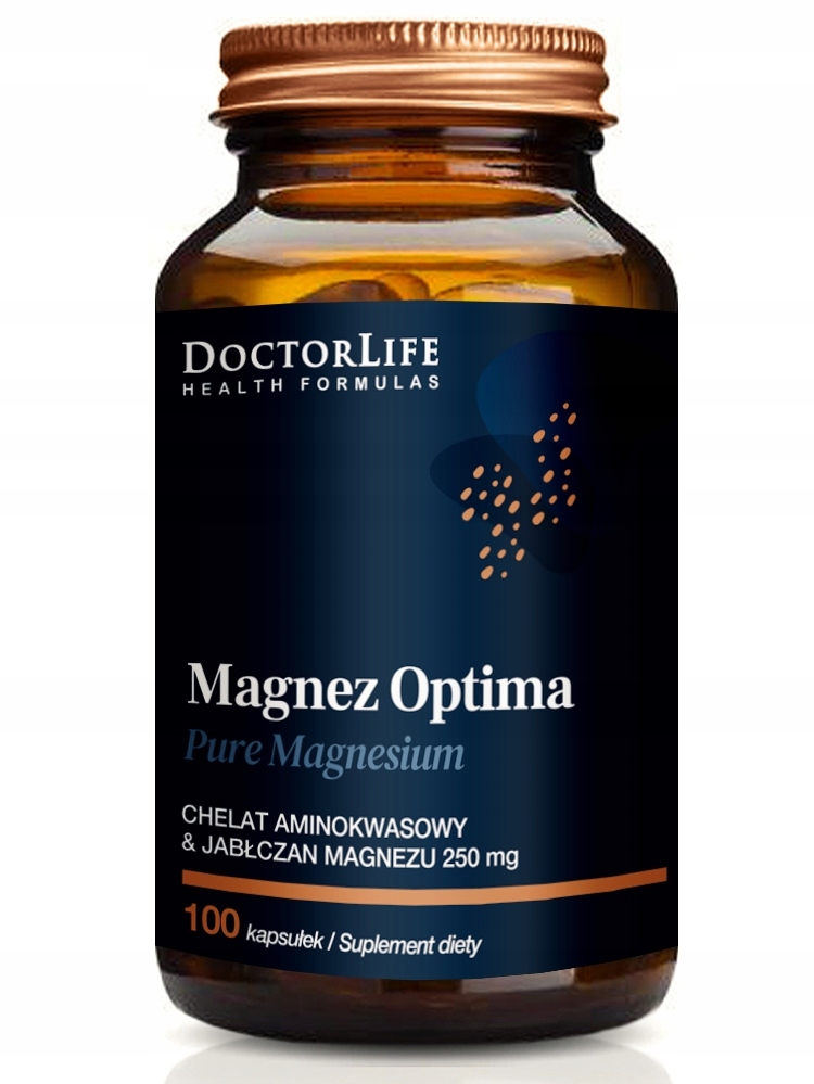 DOCTOR LIFE Magnez Optima – Twoje wsparcie zdrowia w kapsułkach