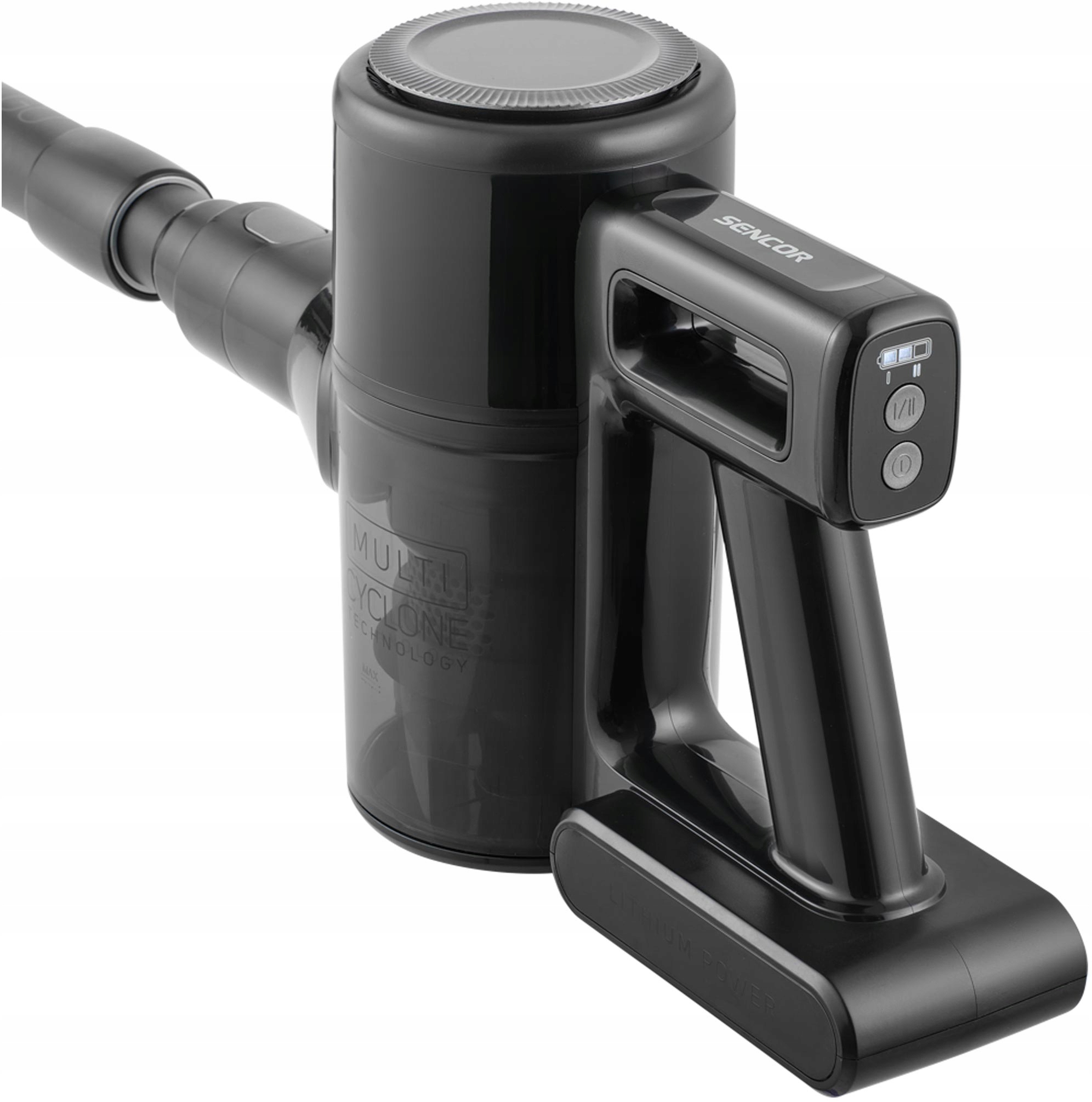 Napędzana szczotka z oświetleniem LED – Precyzyjne odkurzanie w ciemnych miejscach