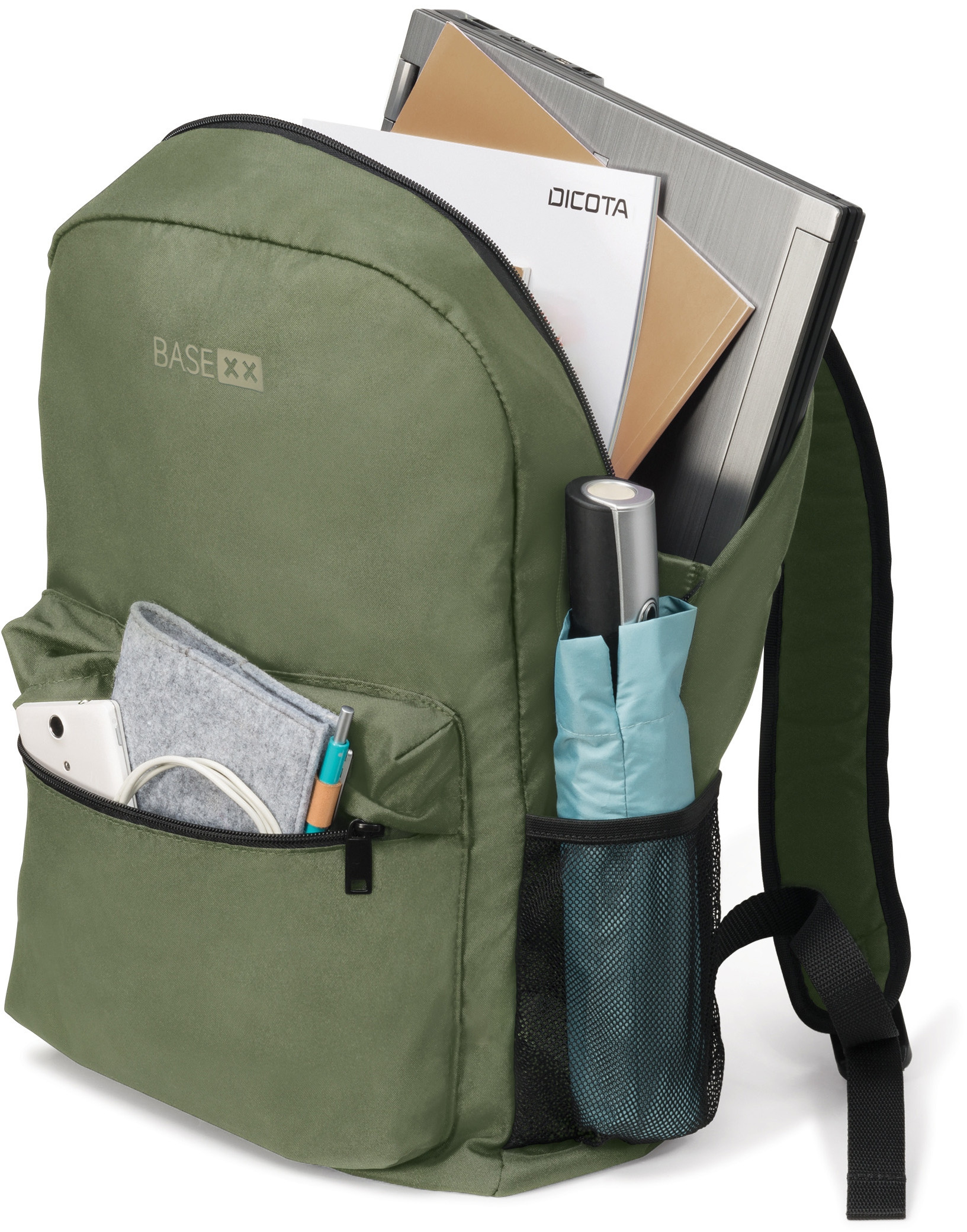 Przednia kieszeń na akcesoria mobilne