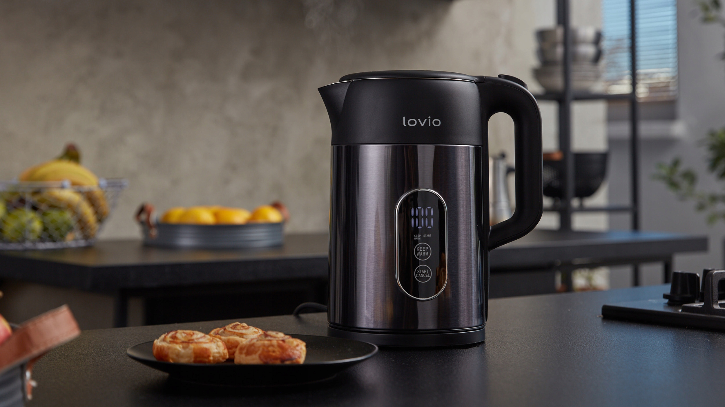 Komfort użytkowania dzięki obrotowej podstawie 360°