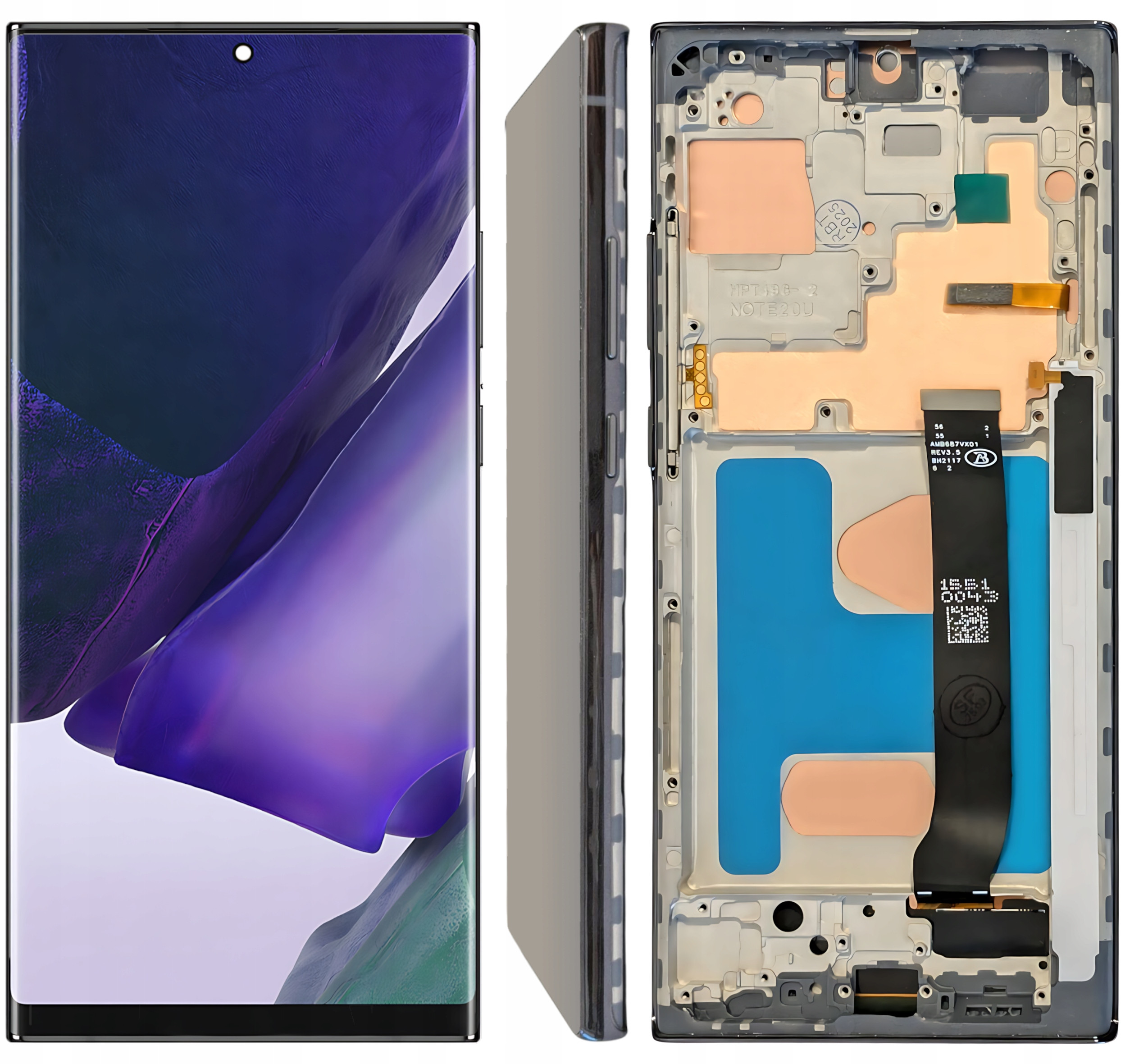 Wyświetlacz ekran do Samsung Note 20 Ultra 4G Incell w czarnej ramce
