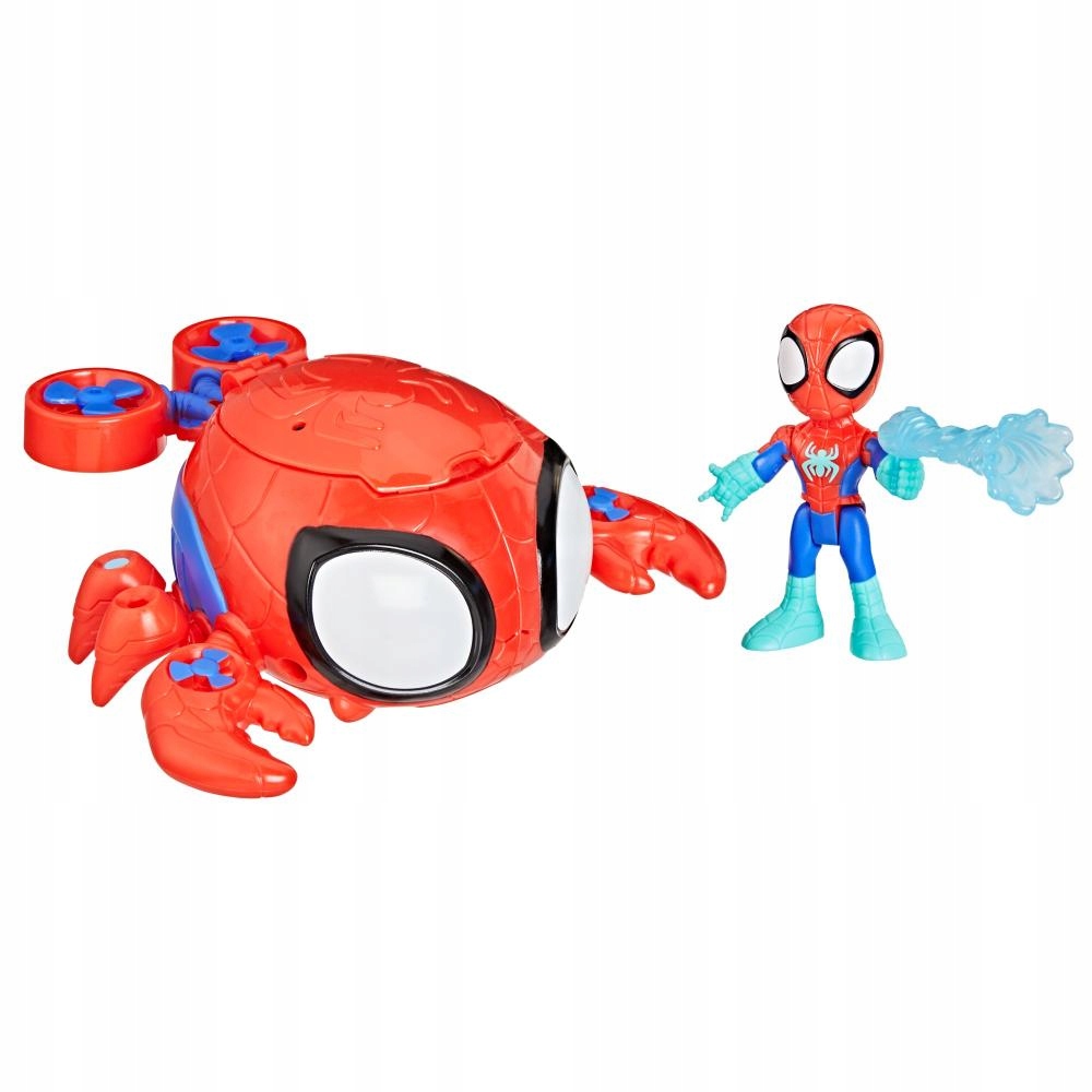 Zestaw z figurką Spideya i pojazdem kraba pająka