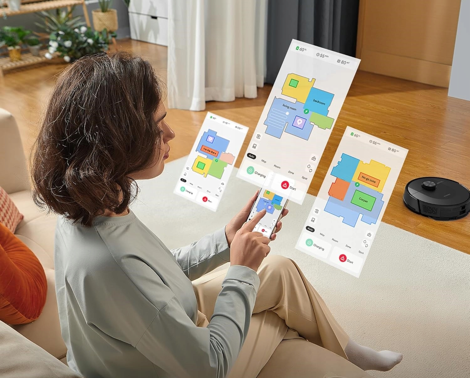 Zaawansowana nawigacja laserowa dla efektywnego czyszczenia