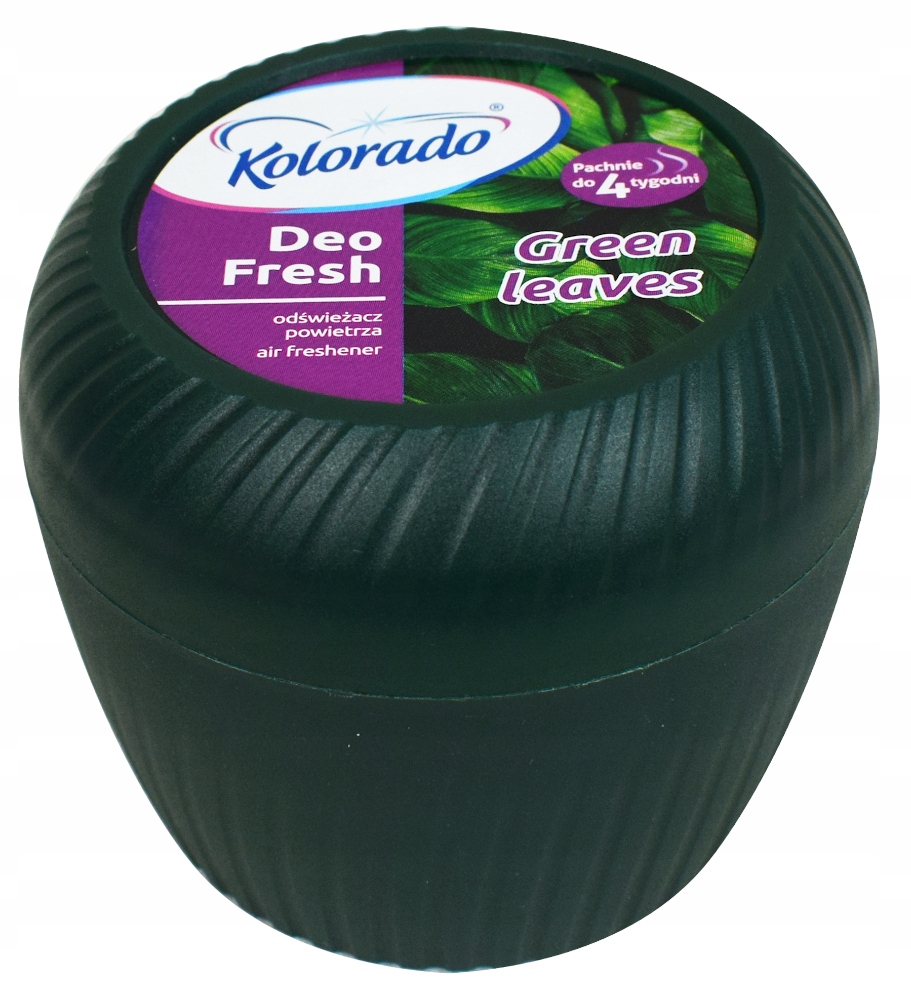 Kolorado Deo Fresh - Odświeżacz powietrza w żelu, 150 g - Zielone liście