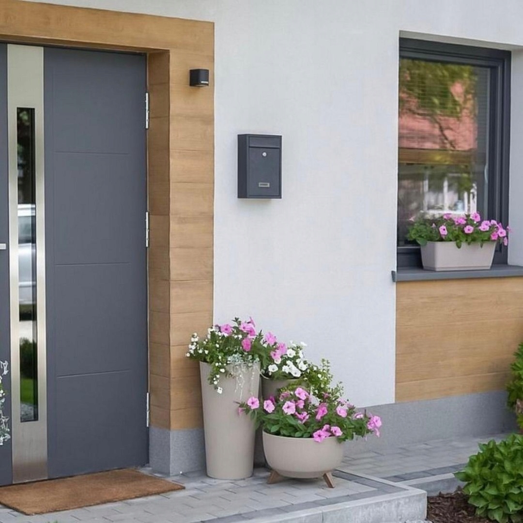 Skrzynka na listy 21.5X9X32CM 1067537 SASKA GARDEN – Bezpieczne przechowywanie korespondencji