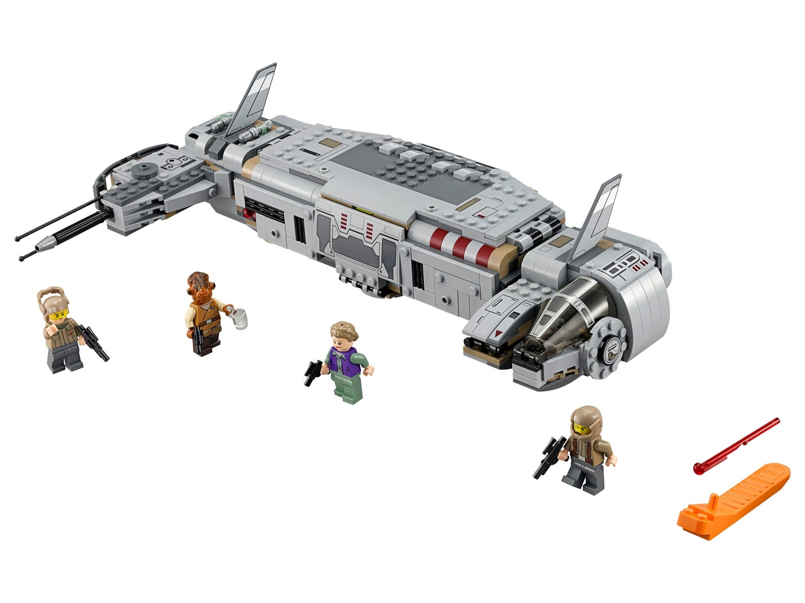 Minifigurki w zestawie – Księżniczka Leia i Admirał Ackbar