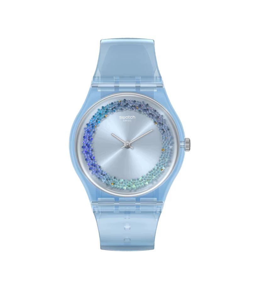 Zegarek Unisex Swatch GL122 Niebieski (34 mm) – Styl i funkcjonalność w jednym