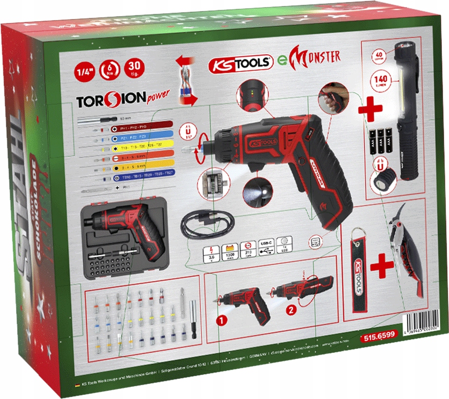 eMONSTER Narzędzie Julekalender – Praktyczny kalendarz adwentowy dla majsterkowiczów