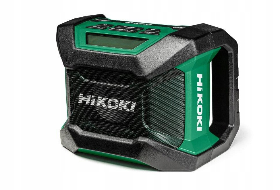 Radio budowlane Hikoki UR18DA 18V – Mobilne źródło dźwięku na budowie