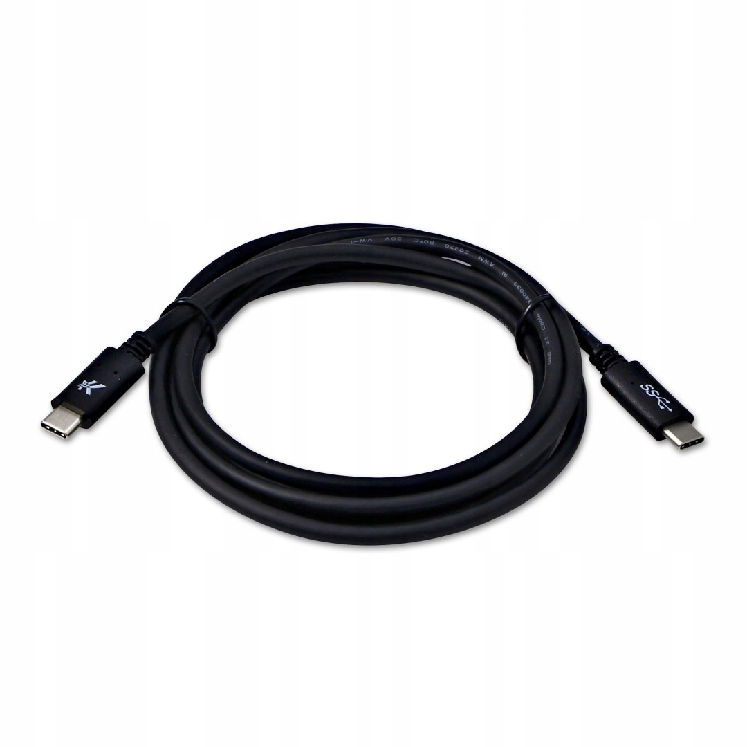 Kabel USB-C - USB-C 1 m Czarny – Wydajność i nowoczesność w jednym
