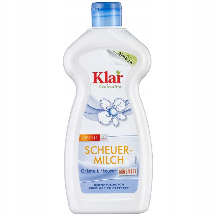 Klar Mleczko do Szorowania Sensitive 500 ml – Delikatne i skuteczne czyszczenie