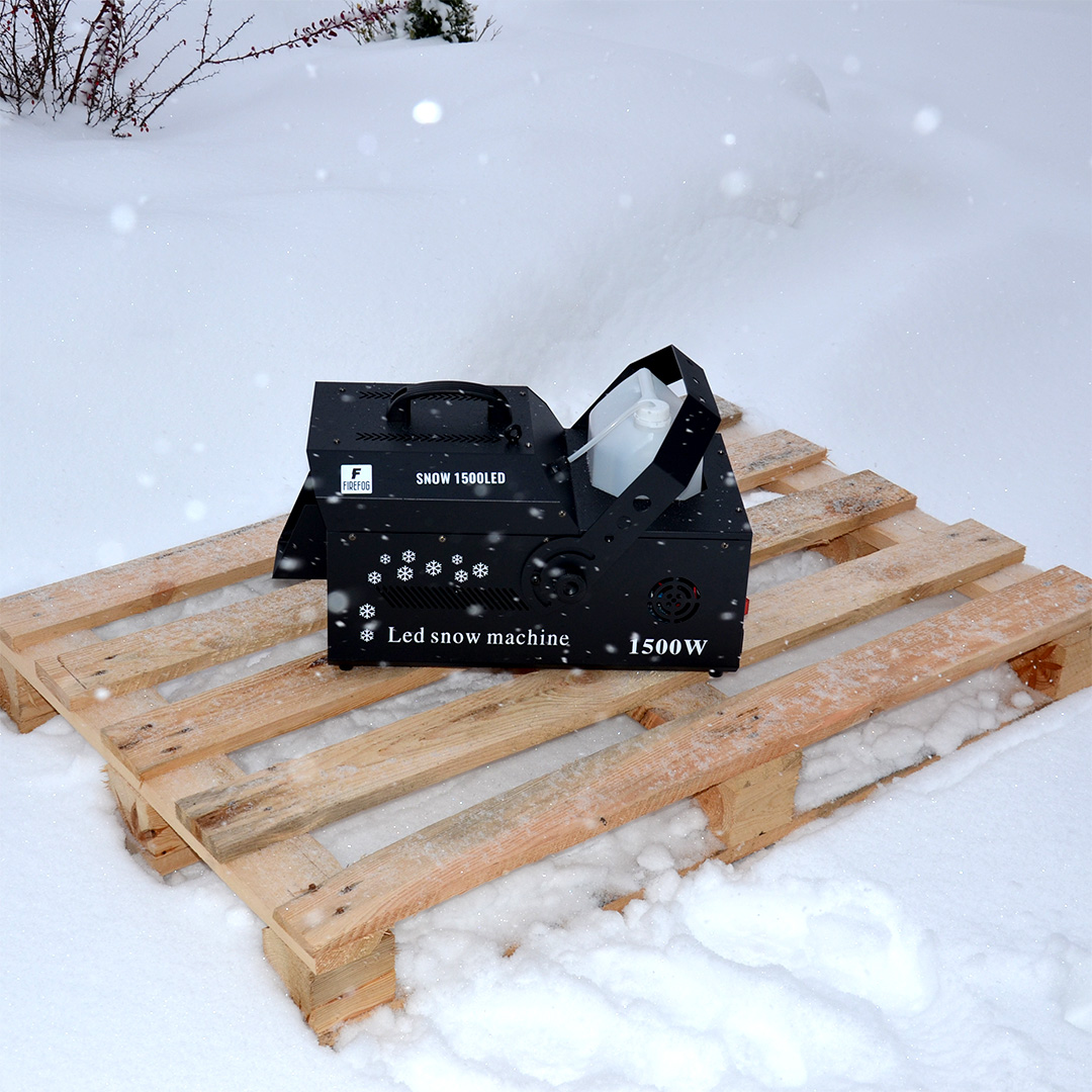 Efekty świetlne i śnieżne – Potężna moc 1500W