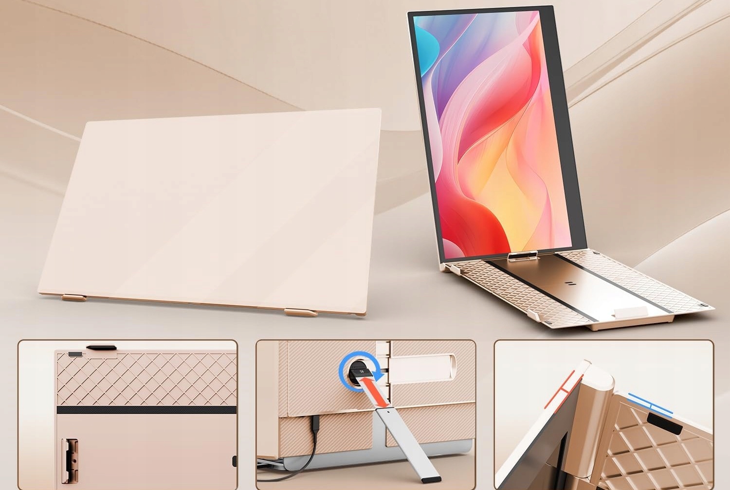 Uniwersalne złącza: USB-C i HDMI