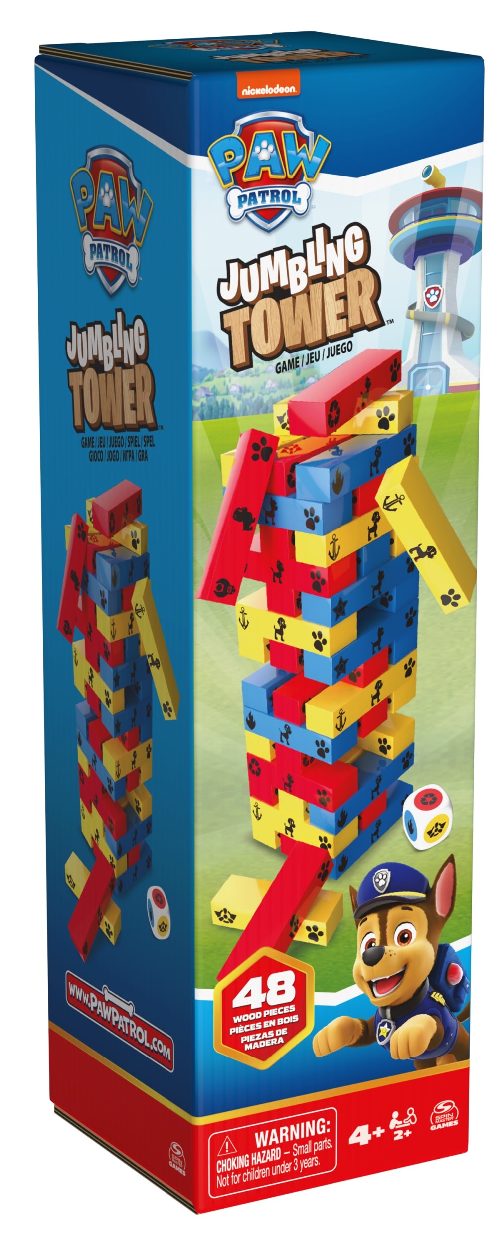 Psi Patrol Jumbling Tower – Rodzinna gra pełna emocji