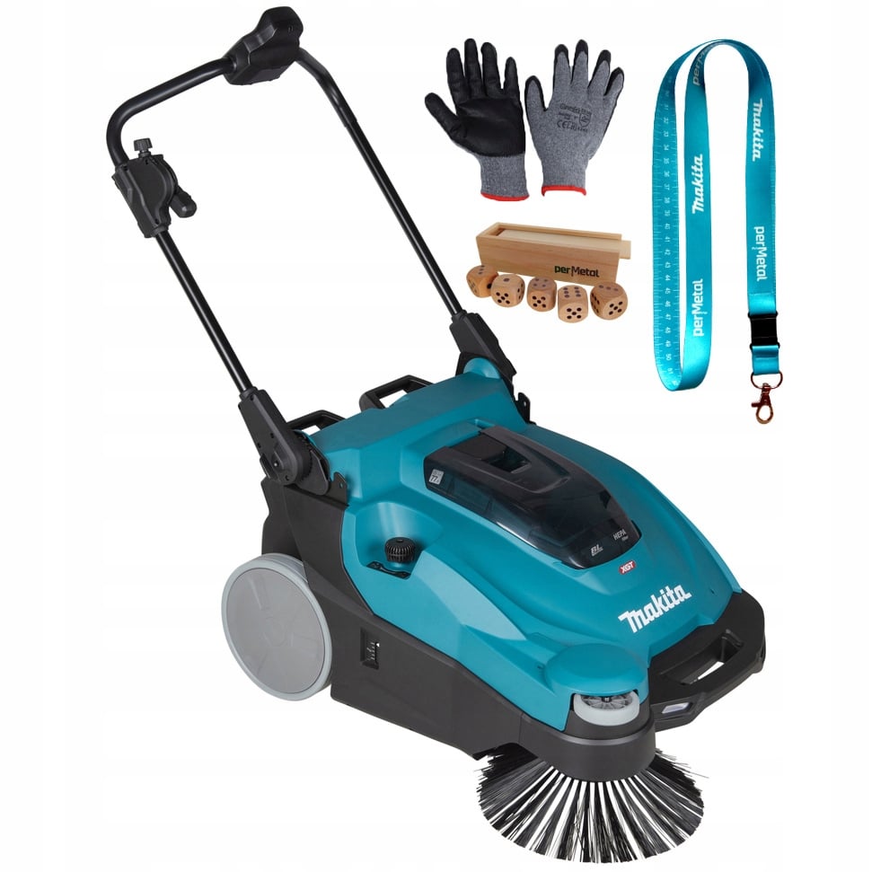 Zamiatarka akumulatorowa Makita SWEEPER 40V XGT VS001GZ – Wydajność i mobilność w jednym