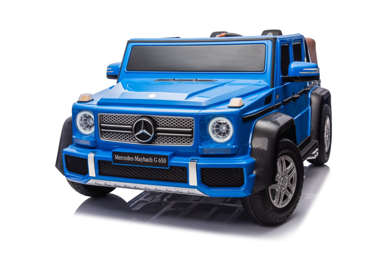 Pojazd Mercedes Benz MAYBACH G650 STRONG Niebieski – Luksusowa zabawa dla dzieci