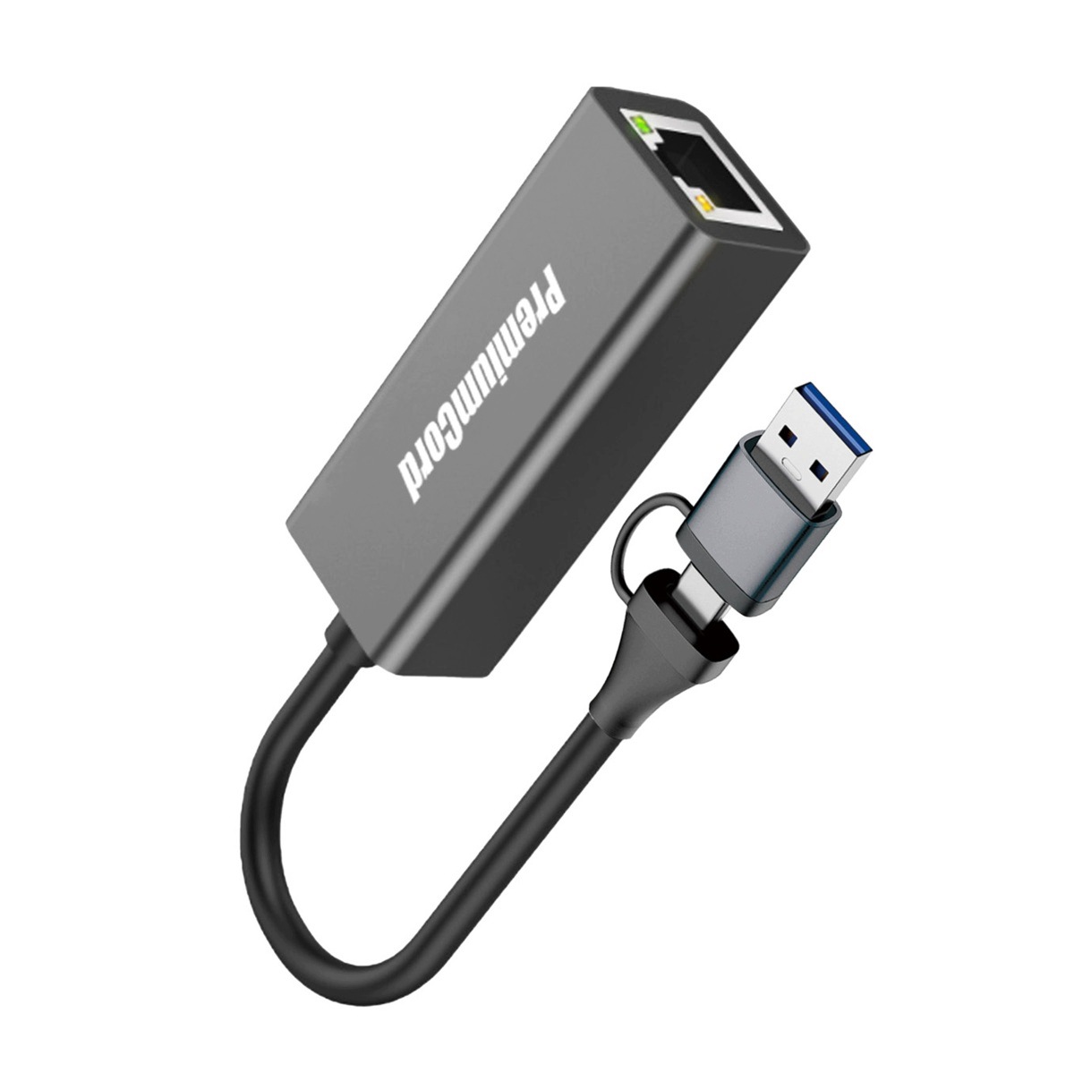 Adapter USB-C a USB-A na Gigabit 10/100/1000Mbps 15cm – Szybkie połączenie z siecią