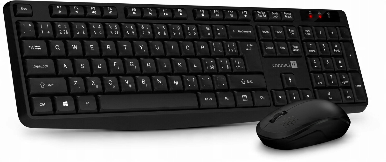 CONNECT IT Set Klávesnice+myš OfficeBase Wireless Combo – Wydajność i komfort w pracy