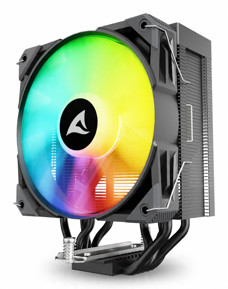 Stylowy 120-mm RGB wentylator