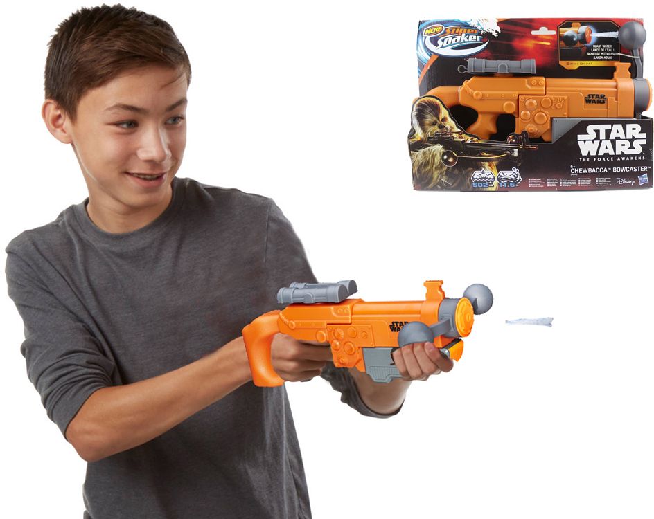 nerf chewbacca bowcaster super soaker