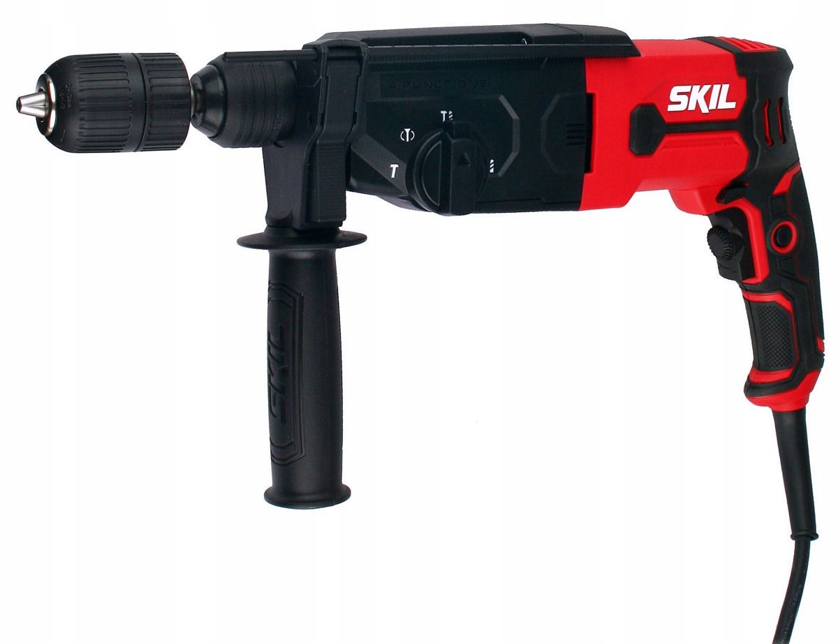 Funkcje wielofunkcyjne: wiercenie, kucie i blokada obrotów