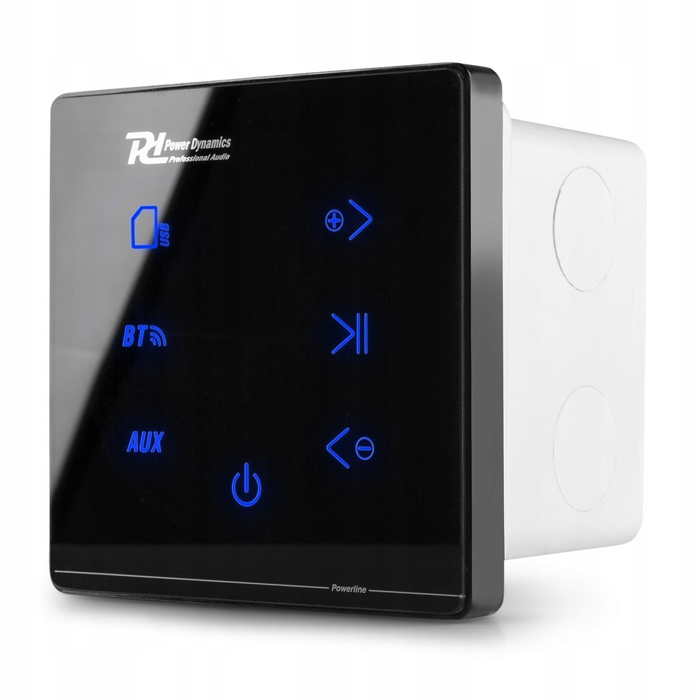 Wzmacniacz audio Powerline A100B – Elegancki dźwięk w minimalistycznym stylu