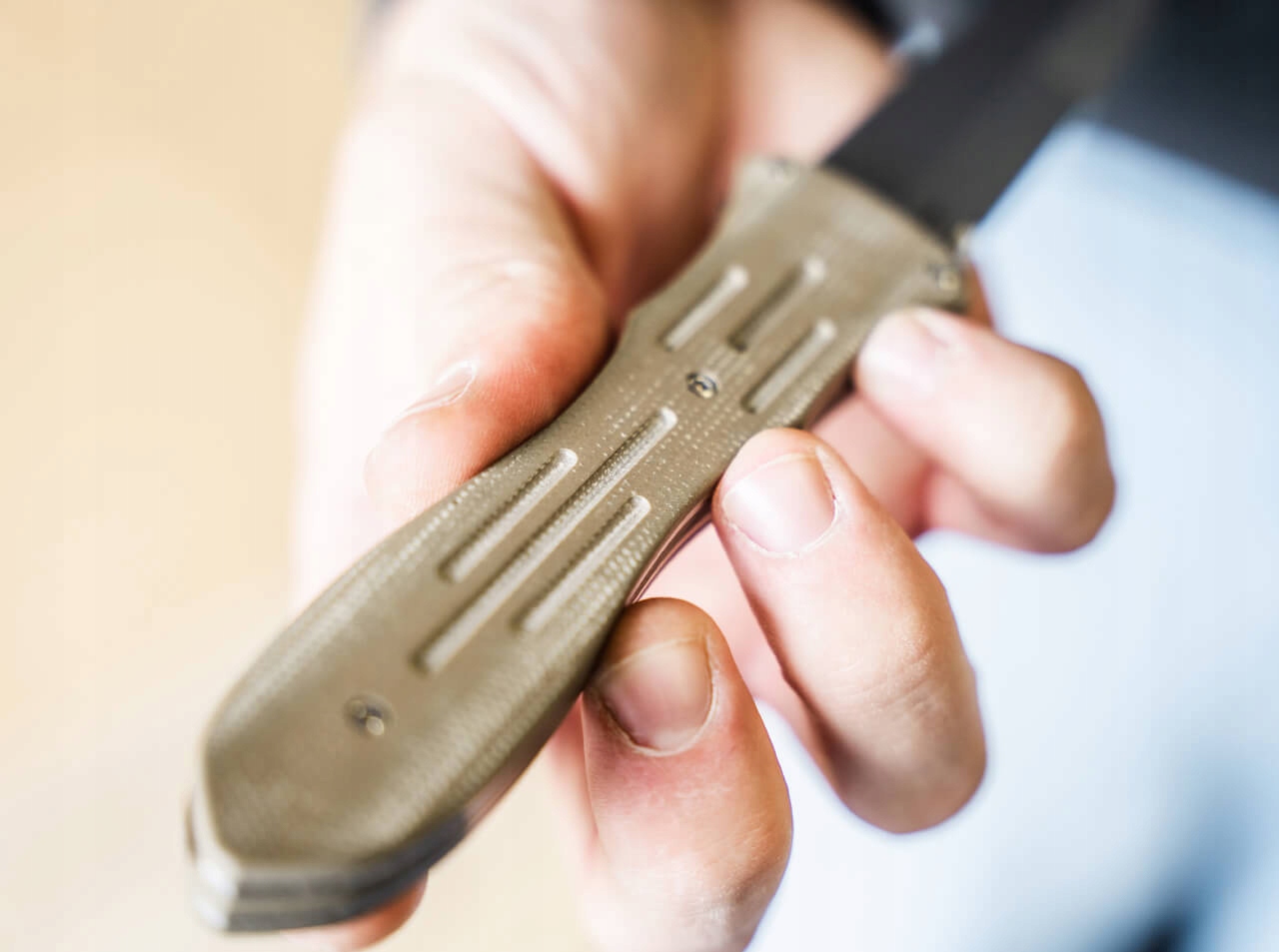 Ergonomiczna rękojeść z micarty – Komfortowy chwyt