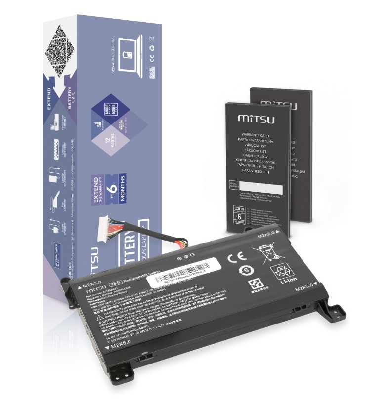 Bateria Mitsu FM08 TPN-Q195 do HP Omen 17-AN – Wydajność i niezawodność