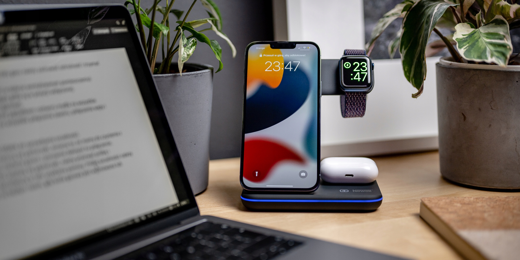 Stylowe podświetlenie LED i ergonomiczny design