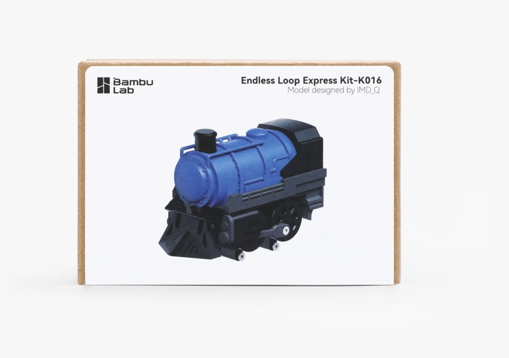 Endless Loop Express Kit-016 – Zestaw do budowy modelu pociągu 3D