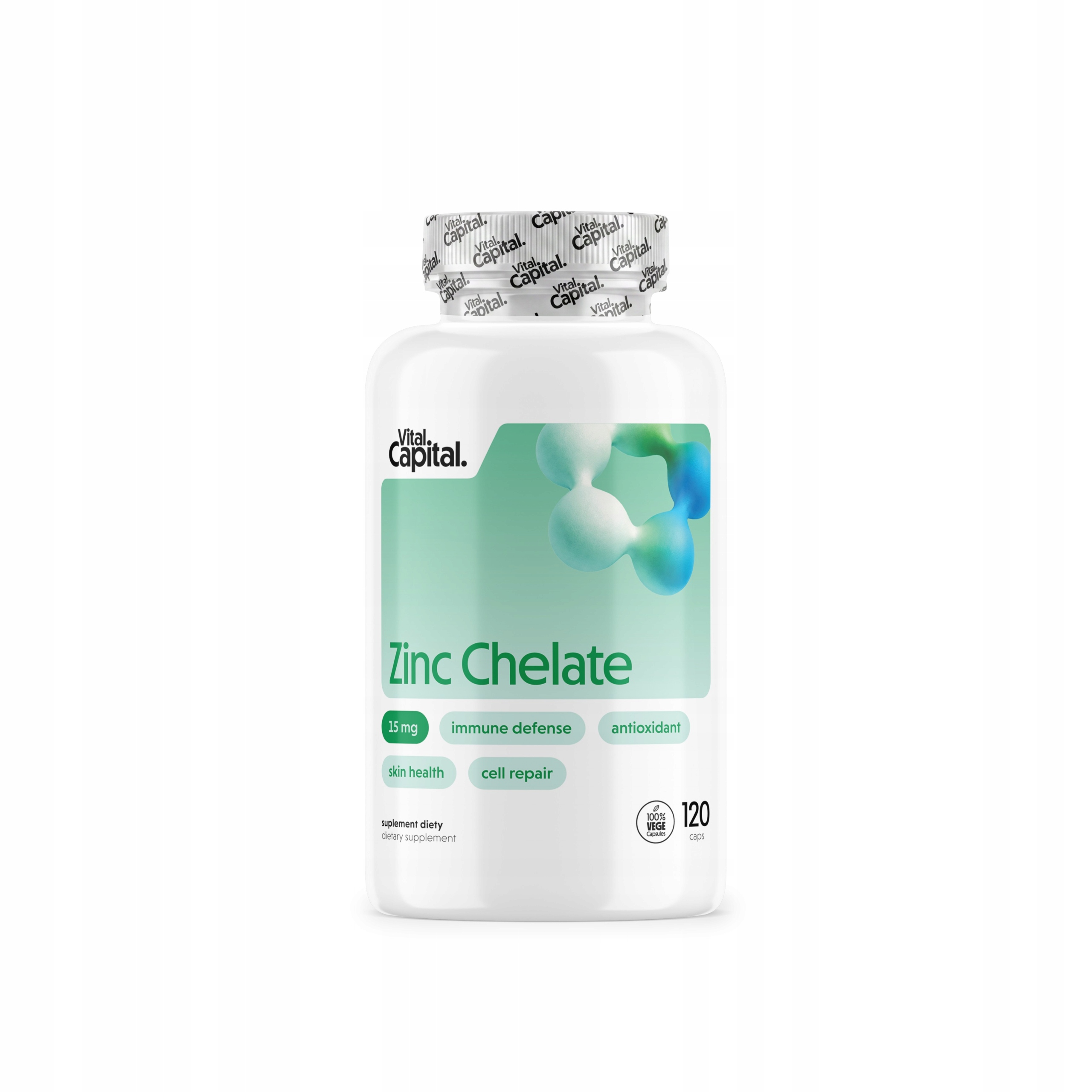 VITALCAPITAL Zinc Chelate – Wysokoprzyswajalny cynk dla zdrowia