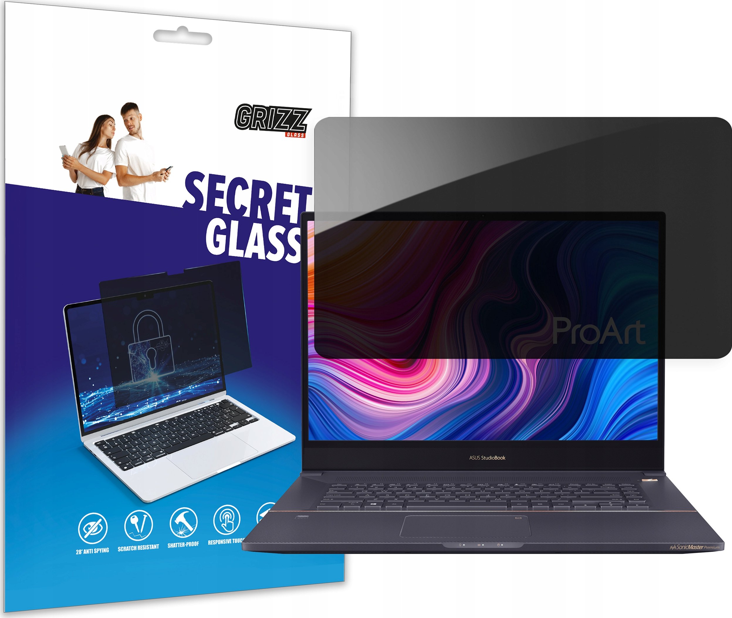 Zabezpieczenie ekranu podczas upadków