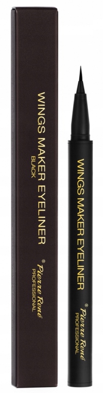 Pierre Rene Wings Maker Eyeliner Black – Perfekcyjna kreska na każdą okazję